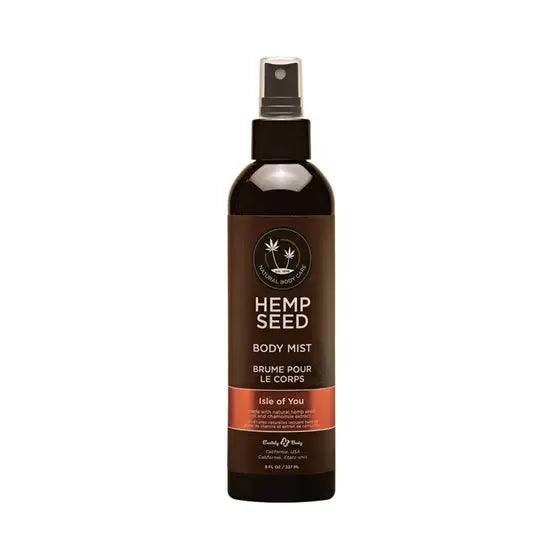 lotion Isle Of You / 8 oz Earthly Body Hemp Seed Body Mist Earthly Body Earthly Body Hemp Seed Body Mist - Hugz and Kizzez