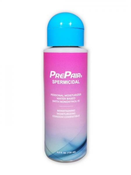 Prepair Spermicidal Lubricant 4.5oz Bottle Hugz and Kizzez