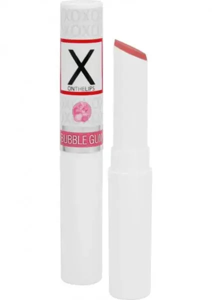 X On The Lips Buzzing Lip Balm With Pheromones Bubble Gum .75 Ounce Hugz and Kizzez x-on-the-lips-buzzing-lip-balm-with-pheromones-bubble-gum-75-ounce