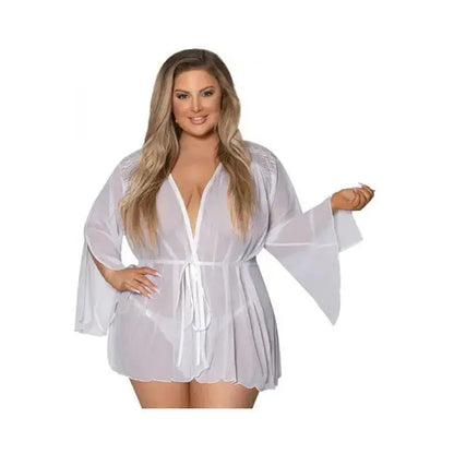 sex toys Magic Silk Modern Romance Short Robe Magic Silk Magic Silk Modern Romance Short Robe - Hugz and Kizzez