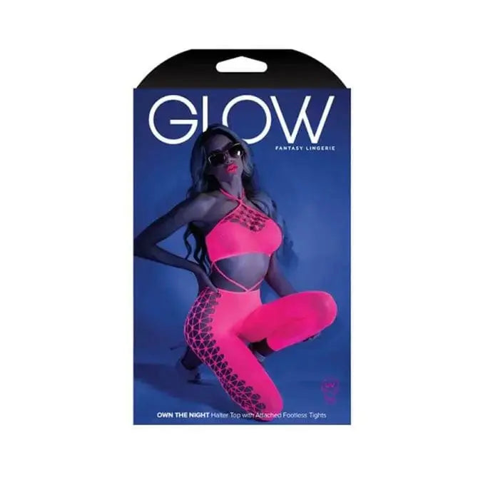 sex toys Glow Own The Night Cropped Cut-out Halter Bodystocking Neon Pink Pink glow-own-the-night-cropped-cut-out-halter-bodystocking-neon-pink