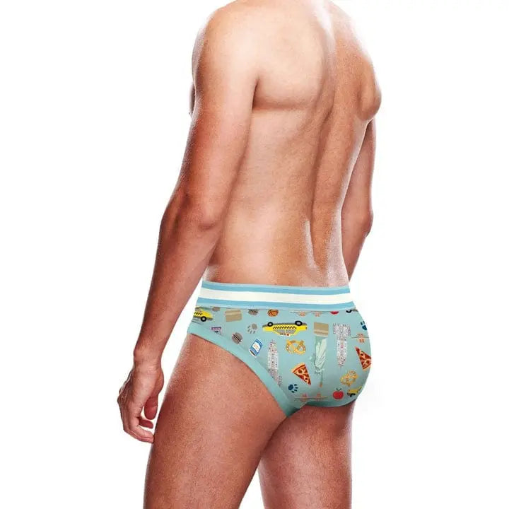 mens clothing Prowler Nyc Brief Lg Blu/wht Prowler Prowler Nyc Brief Lg Blu/wht - Hugz and Kizzez