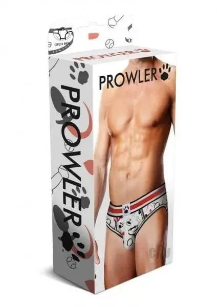 mens clothing Prowler Puppie Print Open Brief Lg Ss23 Prowler Prowler Puppie Print Open Brief Lg Ss23 - Hugz and Kizzez