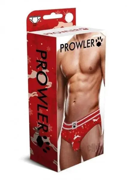 mens clothing Prowler Reindeer Brief Lg Prowler Prowler Reindeer Brief Lg - Hugz and Kizzez