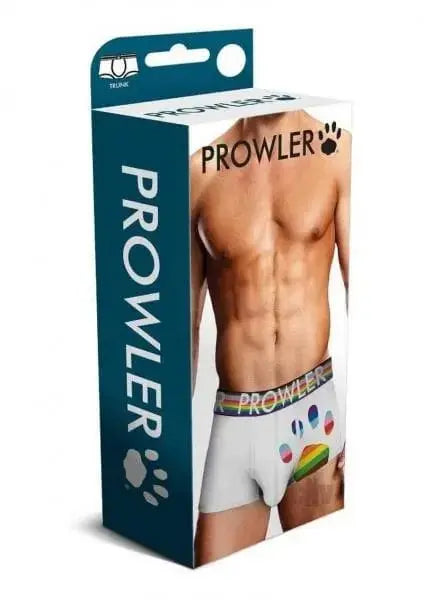 mens clothing Prowler White Oversized Paw Trunk Lg Prowler Prowler White Oversized Paw Trunk Lg - Hugz and Kizzez