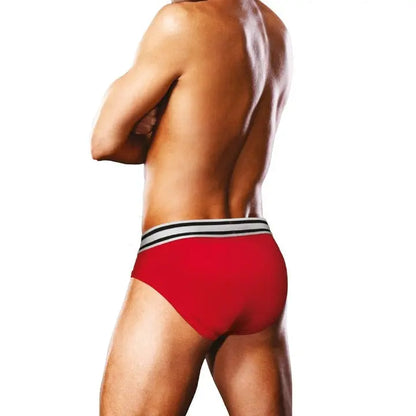 mens underwear Prowler Brief Red White Prowler Prowler Brief Red White - Hugz and Kizzez