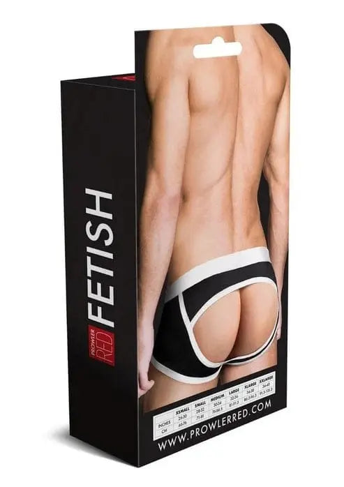 mens underwear Prowler Red Ass Less Trunk White Prowler Prowler Red Ass Less Trunk White | Hugz and Kizzez