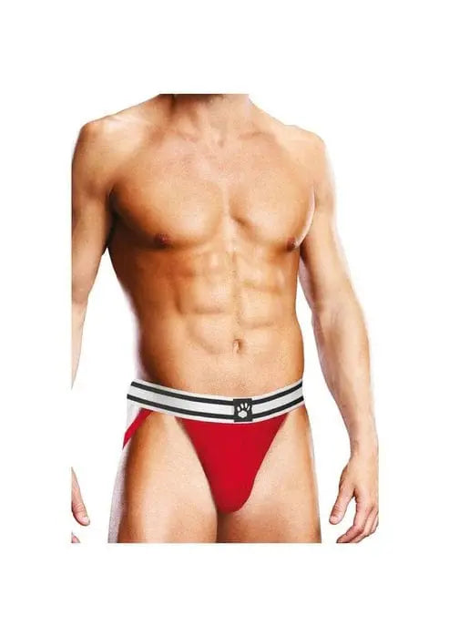 mens underwear Prowler Red White Jock Prowler Prowler Red white Jock - Hugz and Kizzez