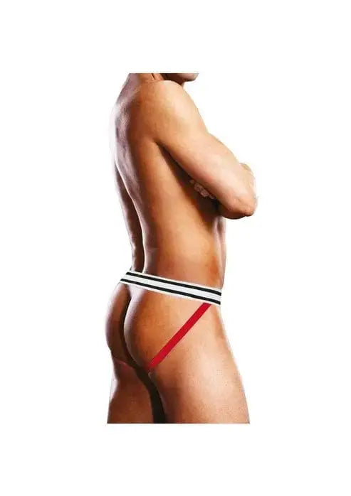 mens underwear Prowler Red White Jock Prowler Prowler Red white Jock - Hugz and Kizzez