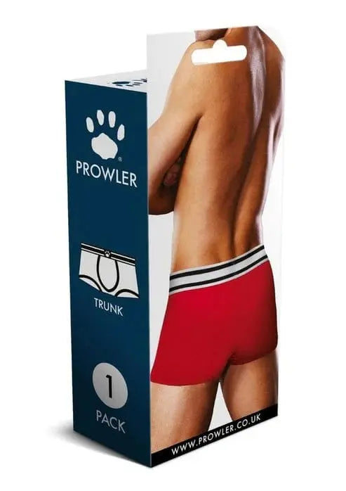 mens underwear Prowler Red White Trunk Prowler Prowler Red White Trunk - Hugz and Kizzez