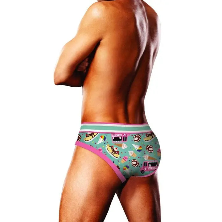 mens underwear Prowler Sundae Brief Green Pink Prowler Prowler Sundae Brief Green Pink- Hugz and Kizzez