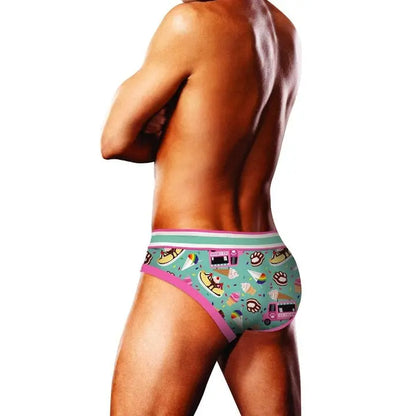 mens underwear Prowler Sundae Brief Green Pink Prowler Prowler Sundae Brief Green Pink- Hugz and Kizzez