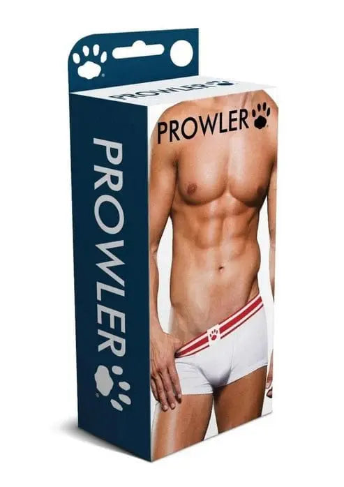 mens underwear Prowler White Red Trunk Prowler Prowler White Red Trunk | Hugz and Kizzez