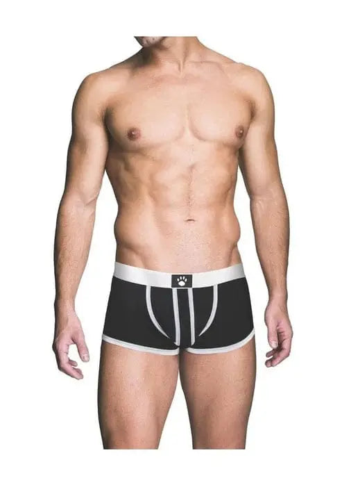 mens underwear SMALL Prowler Red Ass Less Trunk White Prowler Prowler Red Ass Less Trunk White | Hugz and Kizzez