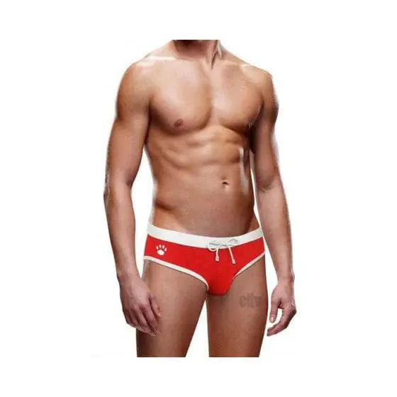 swim briefs Red / MEDIUM Prowler Swim Brief Prowler Prowler Swim Brief | Hugz and Kizzez