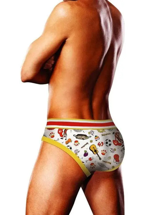 Underwear Prowler Barcelona Brief Yellow Red Prowler Prowler Barcelona Brief Yellow Red - Hugz and Kizzez