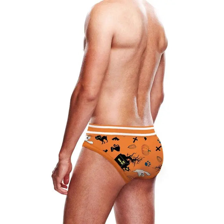 Underwear Prowler Halloween Brief Orange White Prowler Prowler Halloween Brief Orange White - Hugz and Kizzez