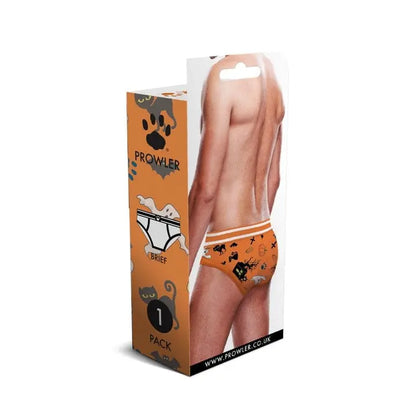 Underwear Prowler Halloween Brief Orange White Prowler Prowler Halloween Brief Orange White - Hugz and Kizzez