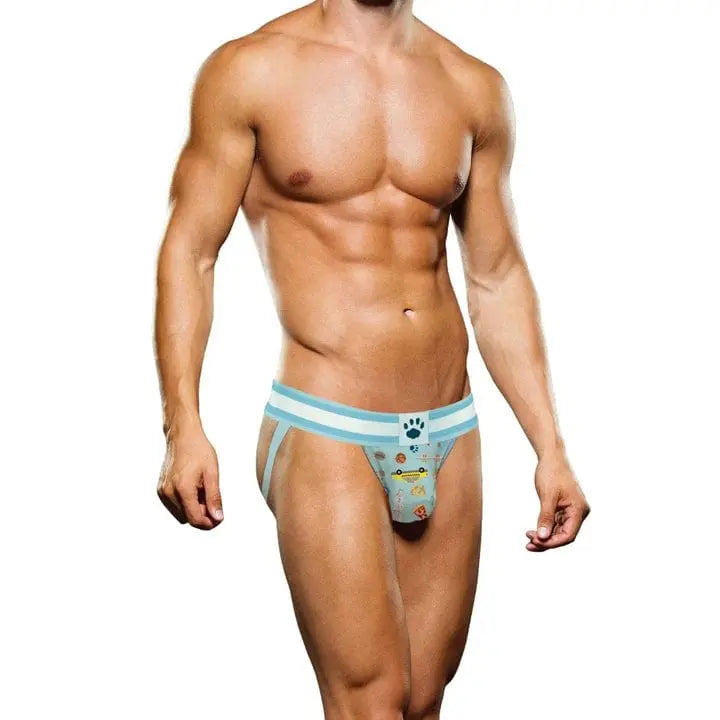 Underwear XS Prowler NYC Jock Strap Blue White Prowler Prowler NYC Jock Strap Blue White - Hugz and Kizzez