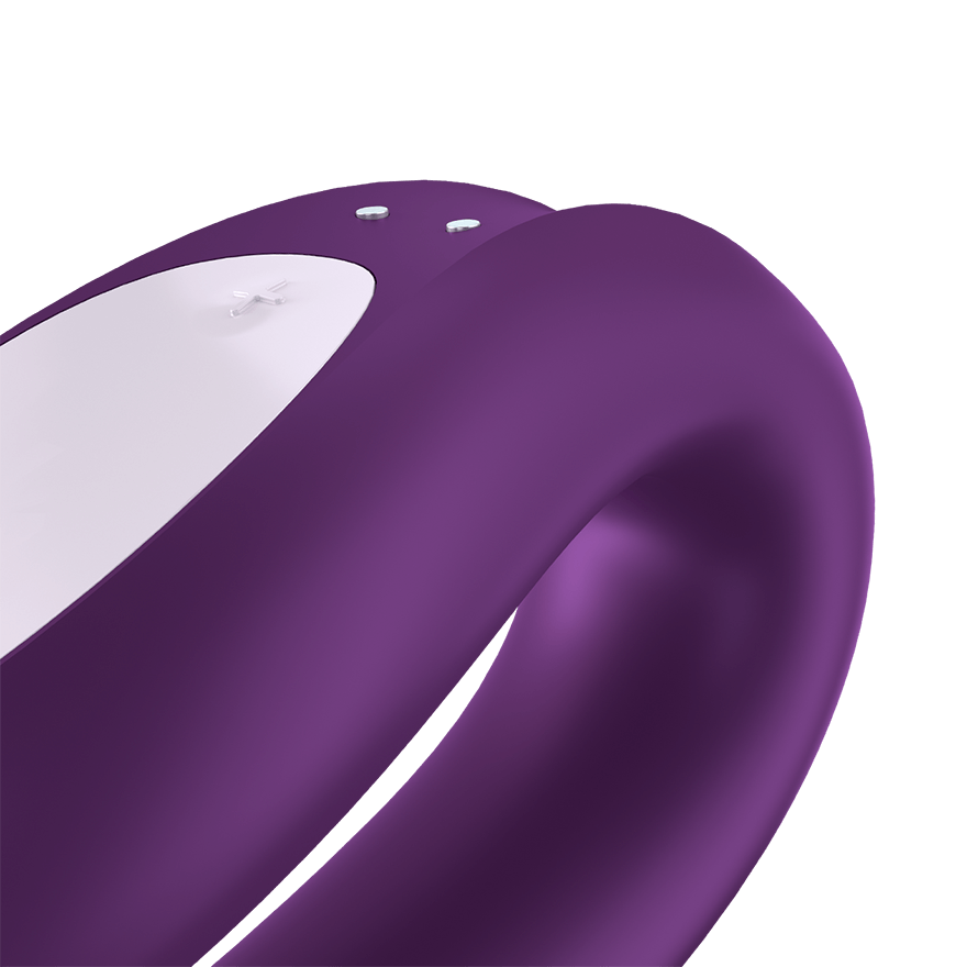 Satisfyer Double Joy Violet W/ App 